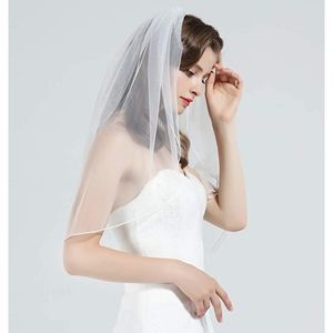 Pencil Edge Wedding Veil